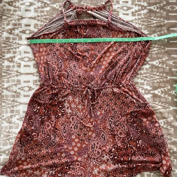 Maurice’s Causual Paisley Print Romper - Size Lg - Picture 7 of 10